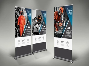 Ролл ап стенды: компактная сила для вашего бренда